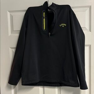 Callaway 3/4 zip hold pullover